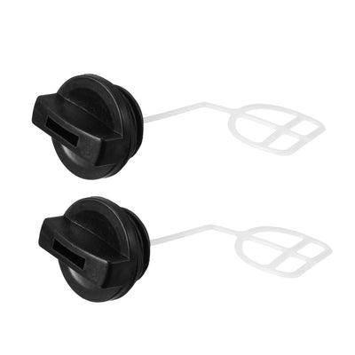 Harfington Uxcell 45/52/58 Oil Fuel Cap for Chainsaw 2pcs