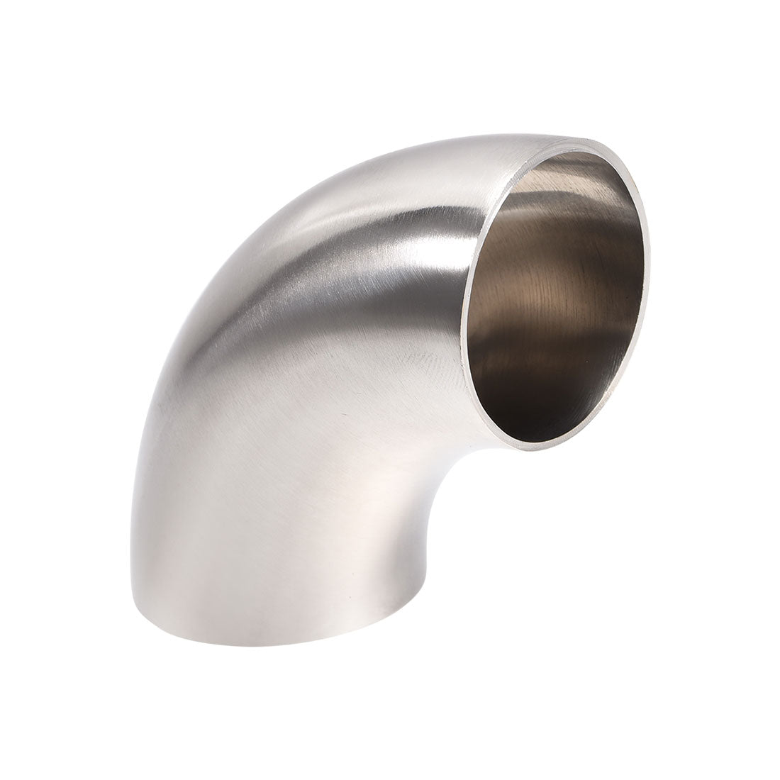 uxcell Uxcell Stainless Steel 304 Vacuum Fitting Elbow 90 Degree Polished 1.5 Inch Tube OD