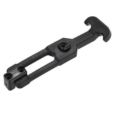 Harfington Uxcell 6.30-inch Rubber Flexible T-Handle Draw Latches Hasp for Golf Cart and Tool Box