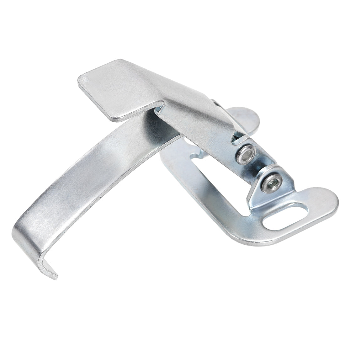 uxcell Uxcell 5.16-inch Galvanized Draw Toggle Latch with Spring-steel Hook - 2 Pcs
