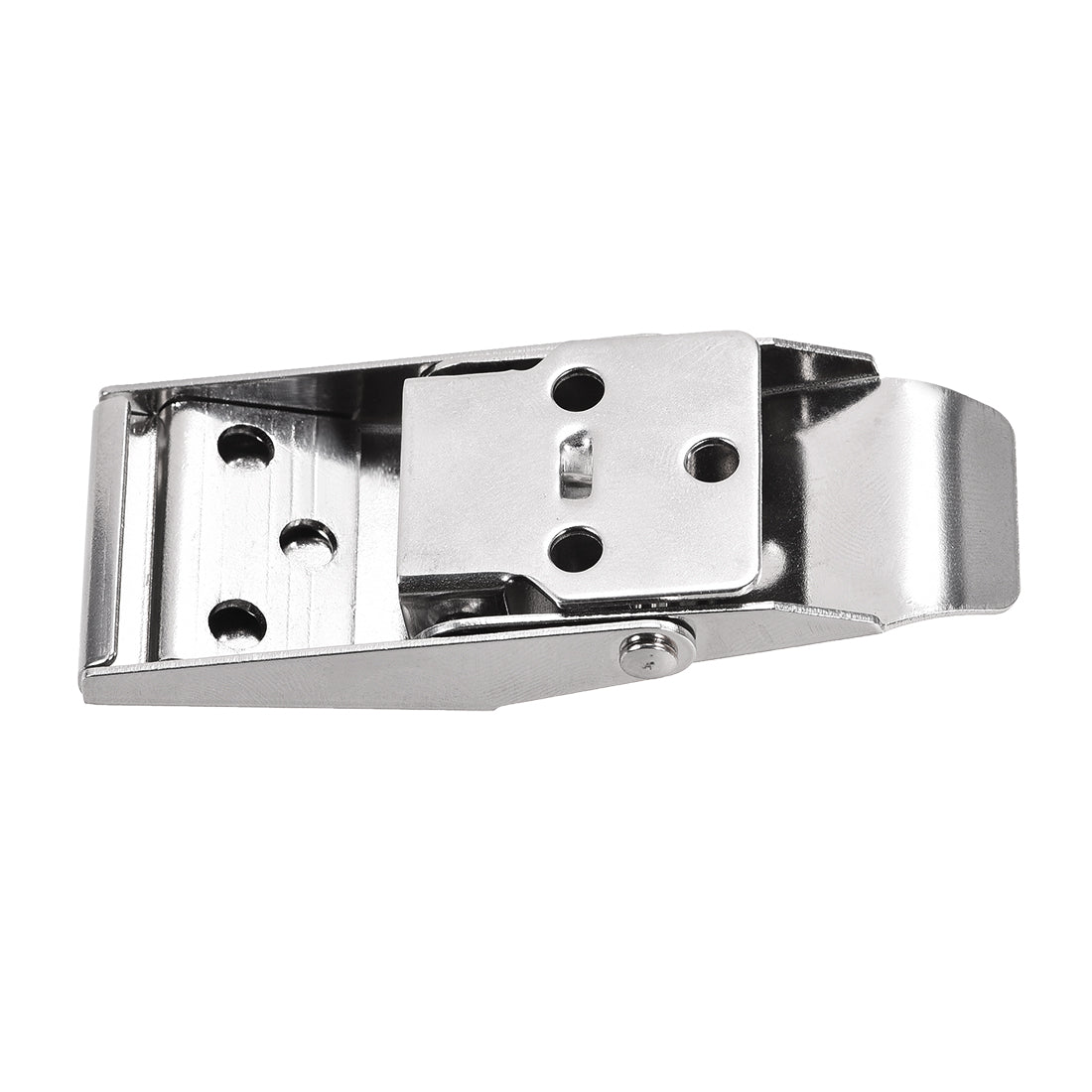 uxcell Uxcell 3.01-inch SUS304 Stainless Steel Concealed Draw Toggle Latch Clamp for Case, Toolbox, Cleaner - 2 Pcs