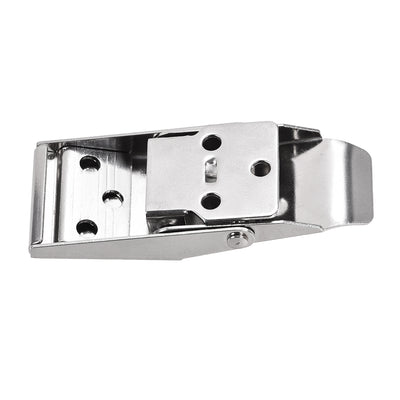 Harfington Uxcell 3.01-inch SUS304 Stainless Steel Concealed Draw Toggle Latch Clamp for Case, Toolbox, Cleaner - 2 Pcs