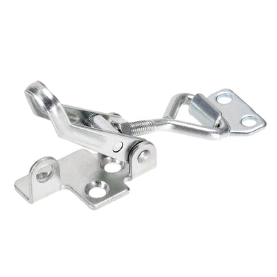 Harfington Uxcell 1KN Locking Load Iron Pull-Action Latch Adjustable Toggle Clamp with Keyhole