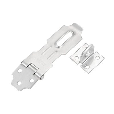 uxcell Uxcell Padlock Hasp Door Clasp Hasp Latch Safety Bolt Lock Latch Stainless Steel