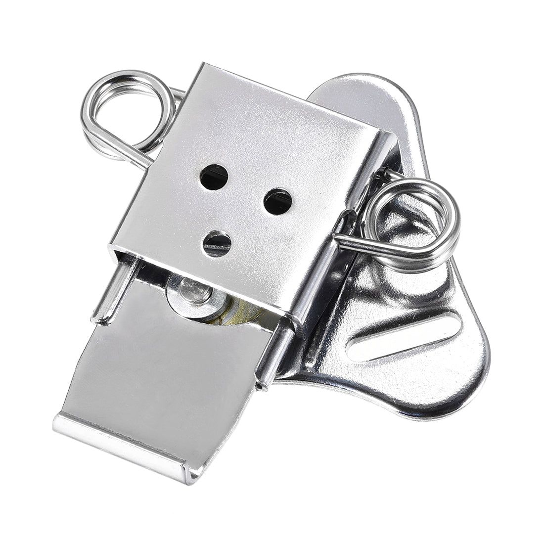 Spring Loaded String Keeper Uxcell 2.56-inch Iron Spring Loaded Butterfly Twist Latch Large Keeper ...