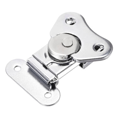 uxcell Uxcell 1.57-inch Iron Butterfly Twist Latch Keeper Toggle Clamp (Silver)