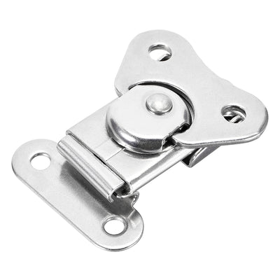 Harfington Uxcell 1.69-inch SUS304 Stainless Steel Butterfly Twist Latch Keeper Toggle Clamp