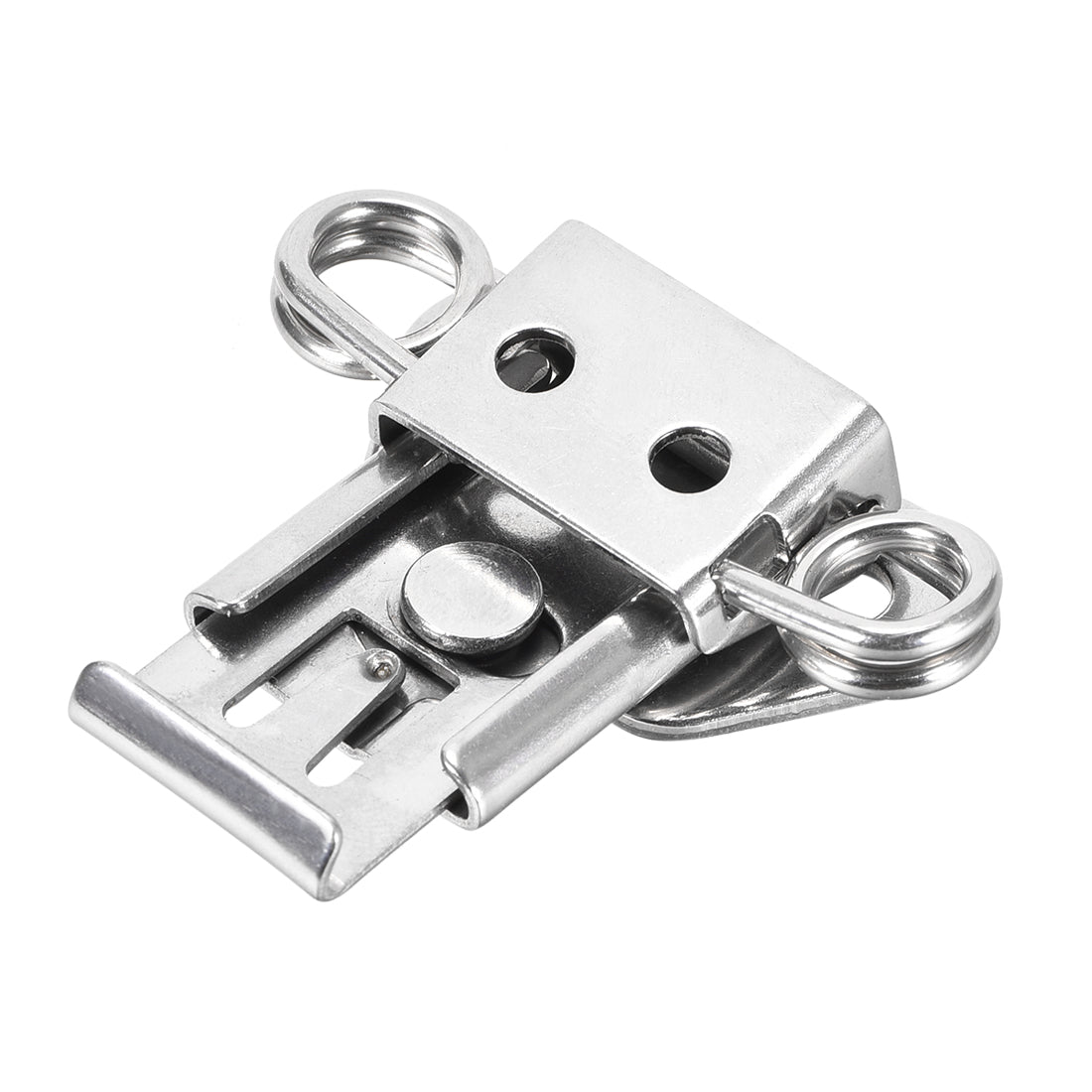 uxcell Uxcell 1.89-inch SUS304 Stainless Steel Spring Loaded Butterfly Twist Latch Keeper Toggle Clamp