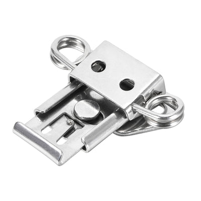 Harfington Uxcell 1.89-inch SUS304 Stainless Steel Spring Loaded Butterfly Twist Latch Keeper Toggle Clamp - 2 Pcs
