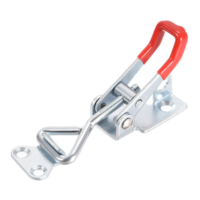 Harfington Uxcell 220lbs Holding Capacity Iron Pull-Action Latch Adjustable Toggle Clamp