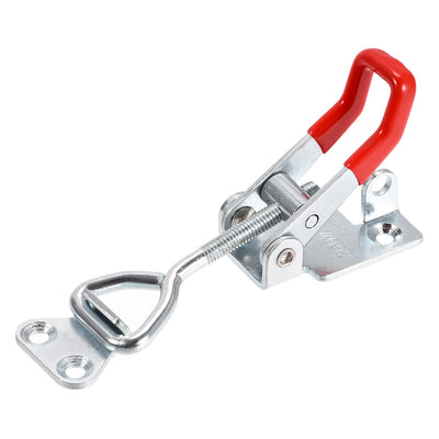Harfington Uxcell 396lbs Holding Capacity Iron Pull-Action Latch Adjustable Toggle Clamp