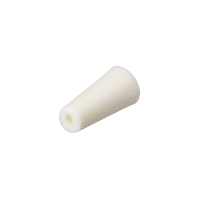Harfington Uxcell 9-14mm Beige Drilled Silicone Stopper Plugs for Flask Test Tube Stopper 10pcs
