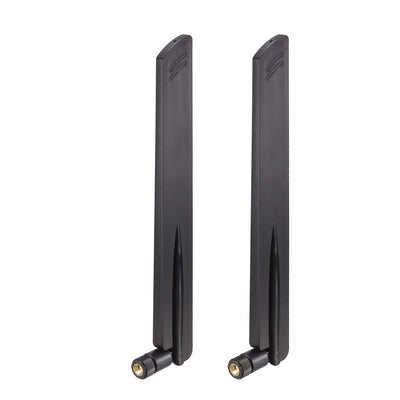 Harfington Uxcell GSM LTE Antenna 3G 4G 15dBi 700-2700MHz SMA Male Paddle Type 2Pcs