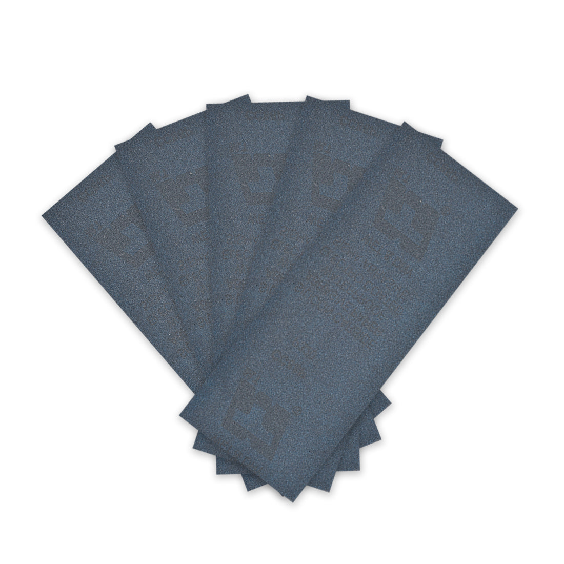 Uxcell Uxcell 5pcs 240 Grits Wet Dry Waterproof Sandpaper 3.6" x 9" Sanding Paper Blue
