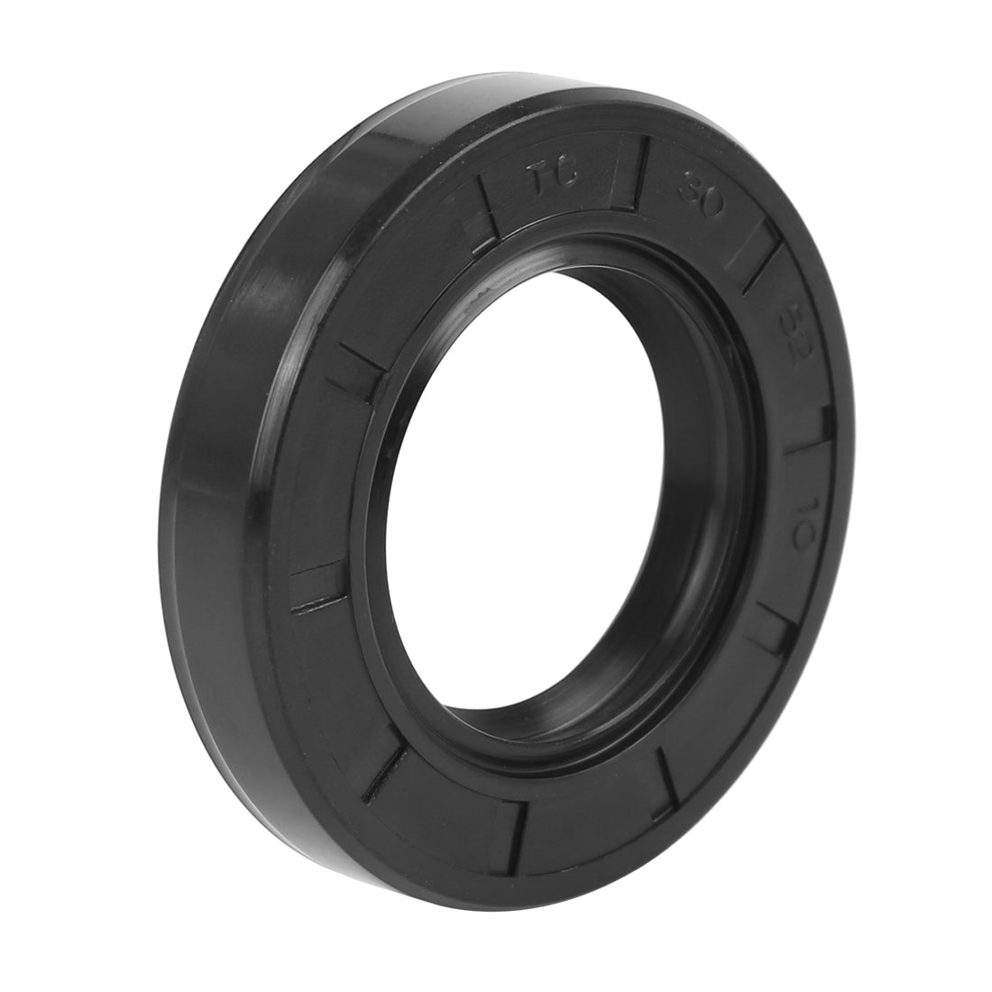 9mm X 19mm X 5mm, Black Double Lip Oil Seal, Nitrile Rubber Cover