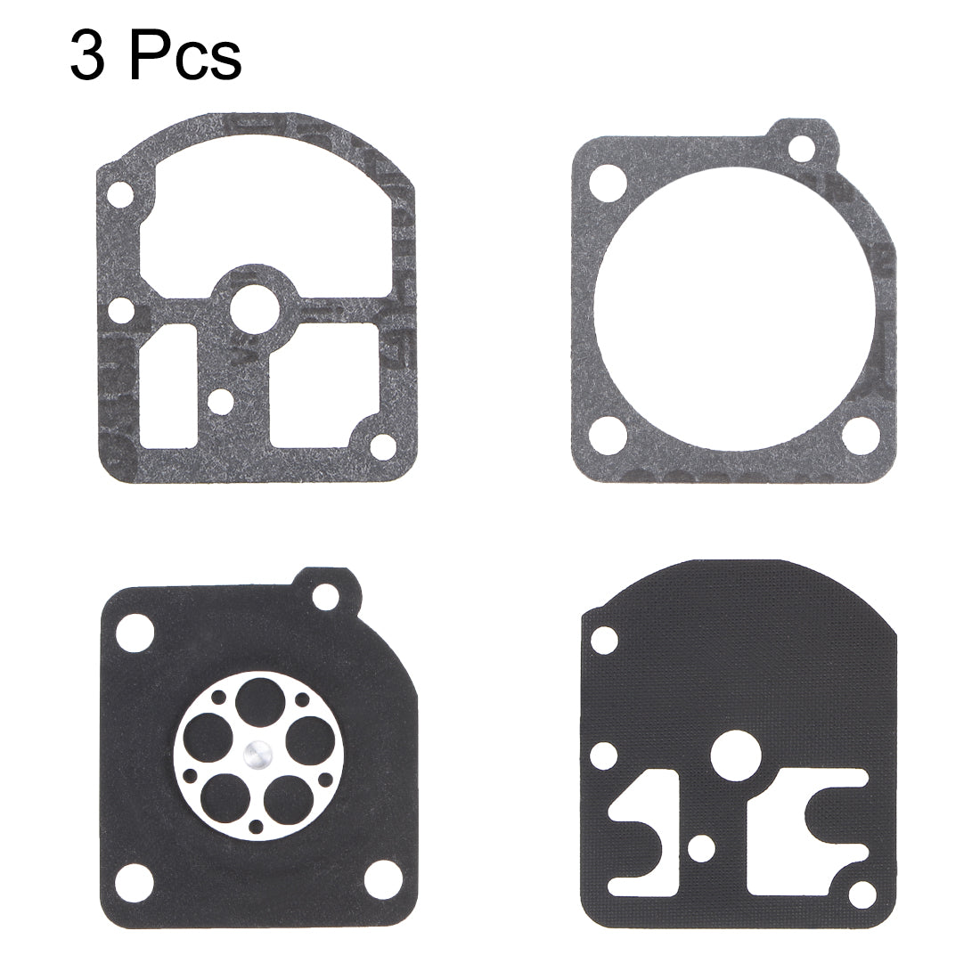 uxcell Uxcell Carburetor Rebuild Kit Gasket for 009 010  012 011AV C1S-S1A C1S-S1B Chainsaw Engines 3pcs