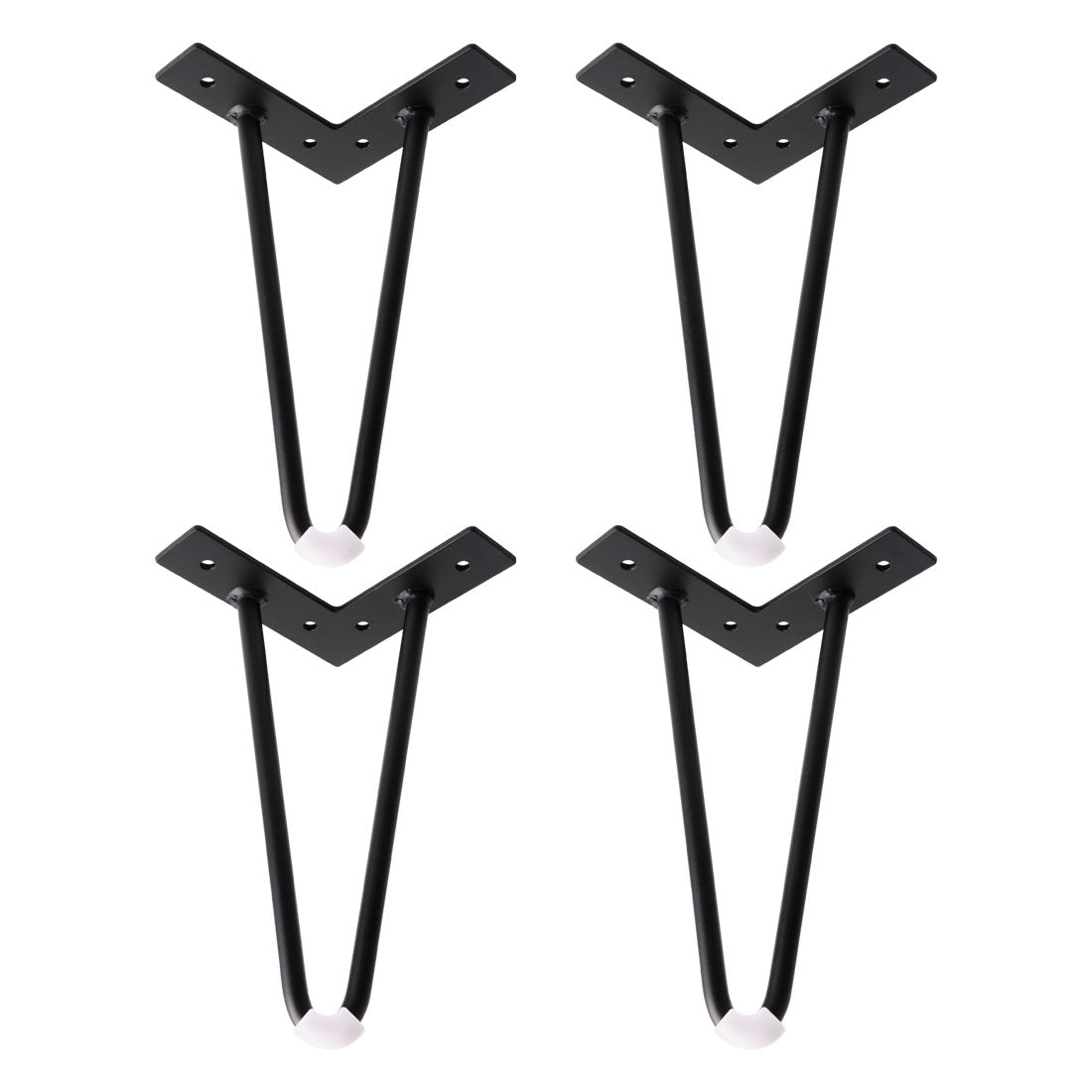 uxcell Uxcell 4pcs Heavy Hairpin Coffee Table Leg Iron Mid Century Style Furniture Leg