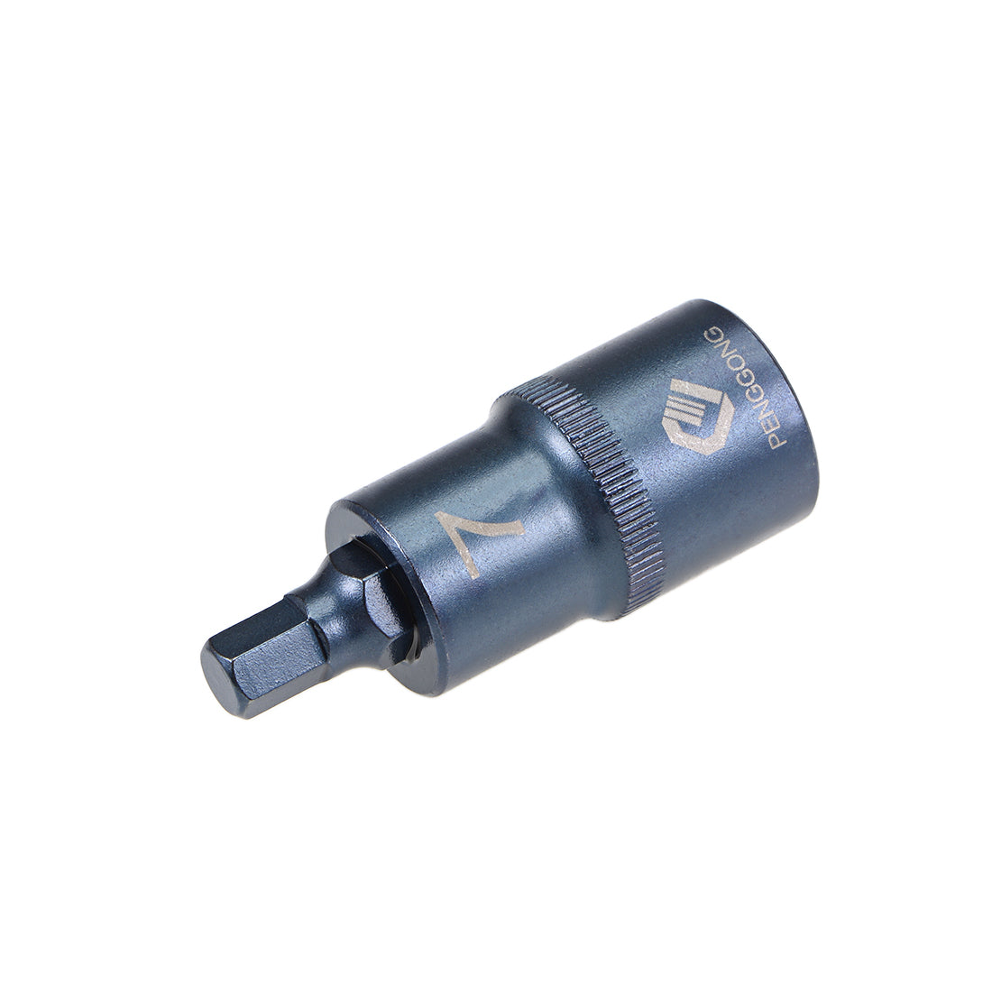 uxcell Uxcell Drive x Hex Bit Socket, S2 Steel Bits, CR-V Steel Sockets Metric (For Hand Use Only)