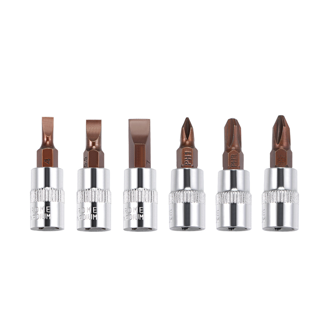 Step Bits For Metal Uxcell 1/4 Drive PH2 Phillips Bit Socket - S2 Steel ...