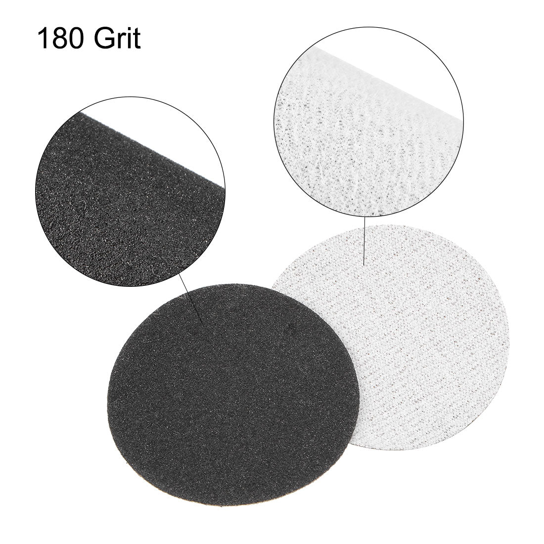 Uxcell Uxcell 2 inch Wet Dry Disc 400 Grit Hook and Loop Sanding Disc Silicon Carbide 30pcs