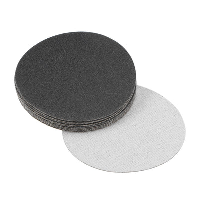 Harfington Uxcell 3 inch Wet Dry Disc 320 Grit Hook and Loop Sanding Disc Silicon Carbide 10pcs