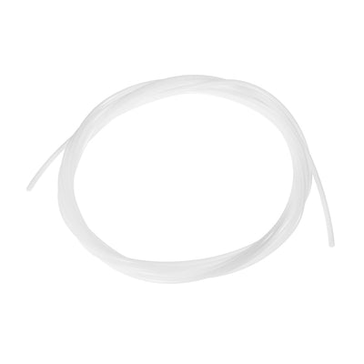 Harfington Uxcell PTFE Tube 9.8Ft - ID 2mm x OD 3mm Fit 1.75 Filament for 3D Printer White