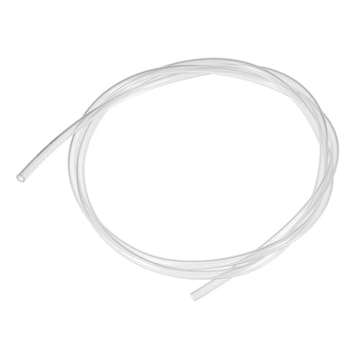 Harfington Uxcell PTFE Tube 4.9Ft - ID 4mm x OD 6mm Fit 3mm Filament for 3D Printer Transparent
