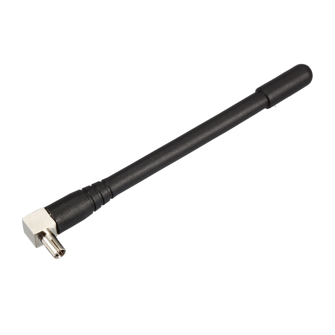 uxcell Uxcell GSM GPRS WCDMA LTE Antenna 3G 4G 3dBi 700-2700MHz TS9 Male Right Angle Connector Omni Directional 4Pcs