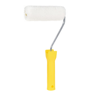 Harfington Uxcell Paint Roller Brush 5 Inch 128mm for Household Wall Painting Treatment with Plastic Handle