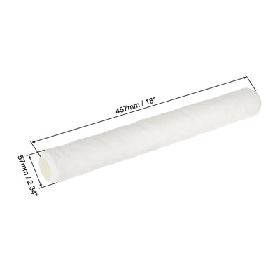Harfington Uxcell Paint Roller Cover 18 Inch 457mm Polyester Brush for Household Wall Painting Treatment