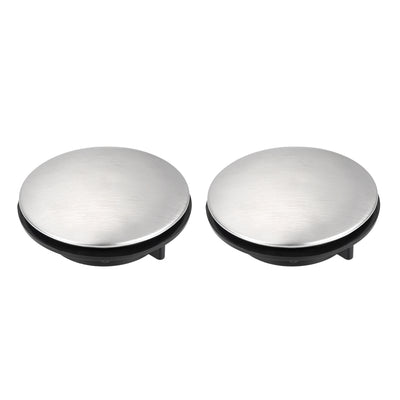 Harfington Uxcell Faucet Hole Cover for Dia 1.2 to 1.6 Inch, Kitchen Sink Tap Hole Cover, 2 Pcs