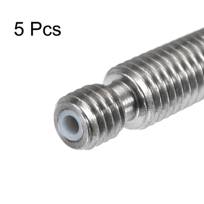 Harfington Uxcell M6x22.5mm Extruder 1.75mm Throat Tube for 3D Printer with PTFE Pipe 5pcs