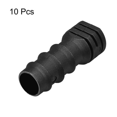 Harfington Uxcell Barb Drip Pipe Plug End Cap for 20mm Dia PE Hose Garden 10pcs