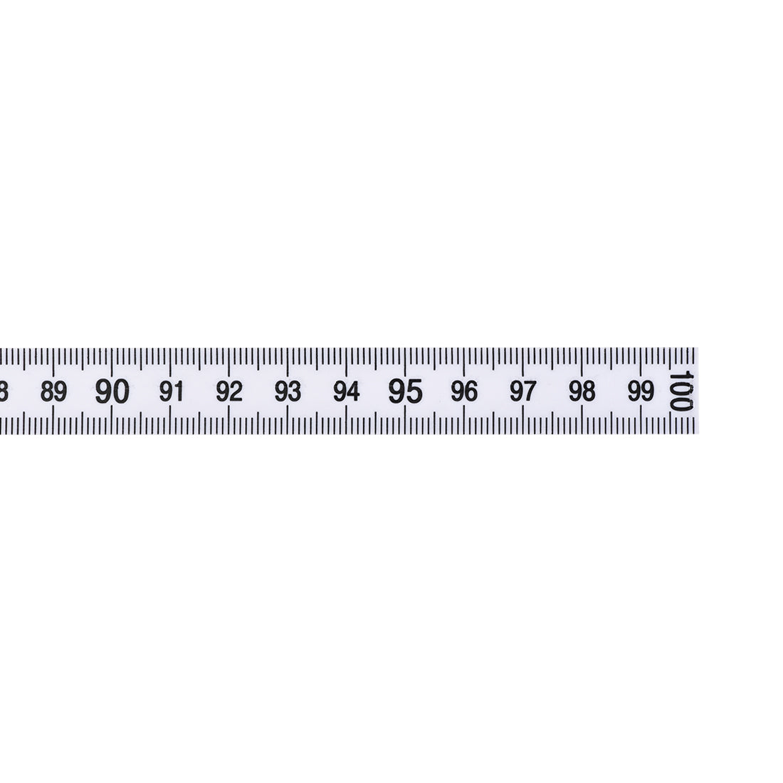 uxcell Uxcell Folding Ruler 100cm 5 Fold Metric Measuring Tool ABS for Woodworking Engineer White