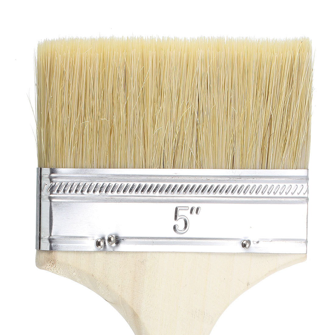 uxcell Uxcell 5 Inch Chip Paint Brush Synthetic Bristle with Wooden Grip for Wall Treatment