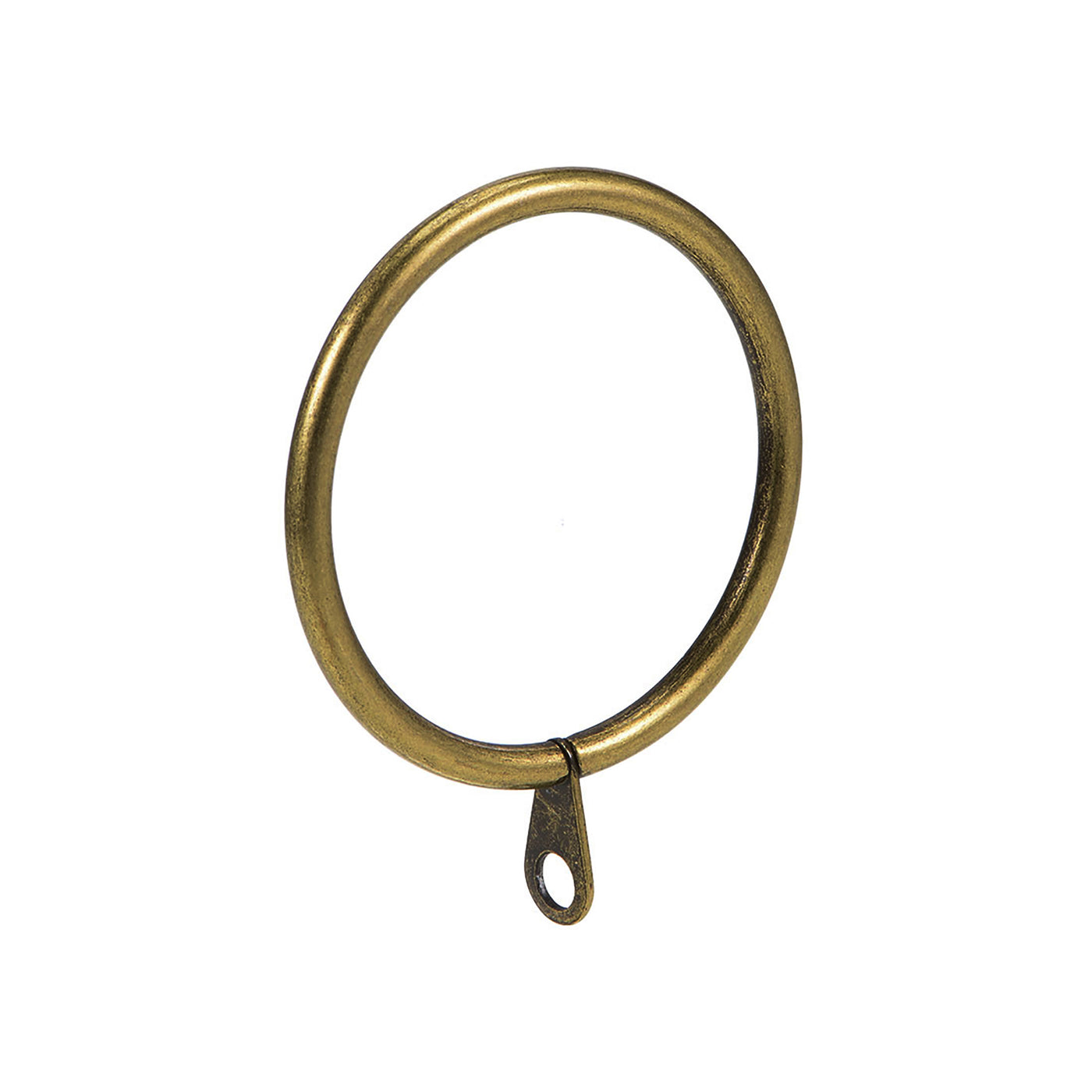 uxcell Uxcell Curtain Rings Metal 45mm Inner Dia Drapery Ring for Curtain Rods Bronze 28 Pcs