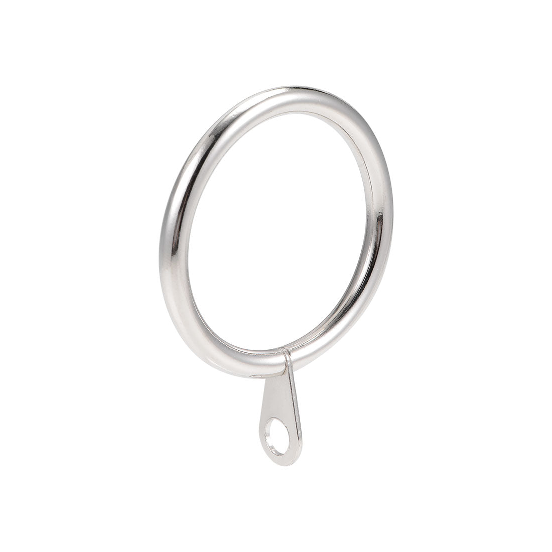uxcell Uxcell Curtain Ring Metal 32mm Inner Dia Drapery Ring for Curtain Rods Silver Tone 7 Pcs