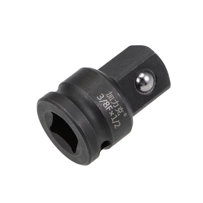 Harfington Uxcell Impact Socket Reducer and Adapter for Ratchet Wrenches, Female to Male, Cr-Mo