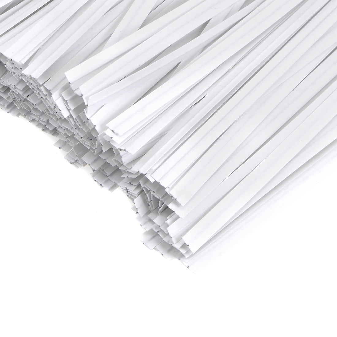 uxcell Uxcell Long Strong Paper Twist Ties 4 Inches Quality Tie for Tying Gift Bags Art Craft Ties Manage Cords White 200pcs