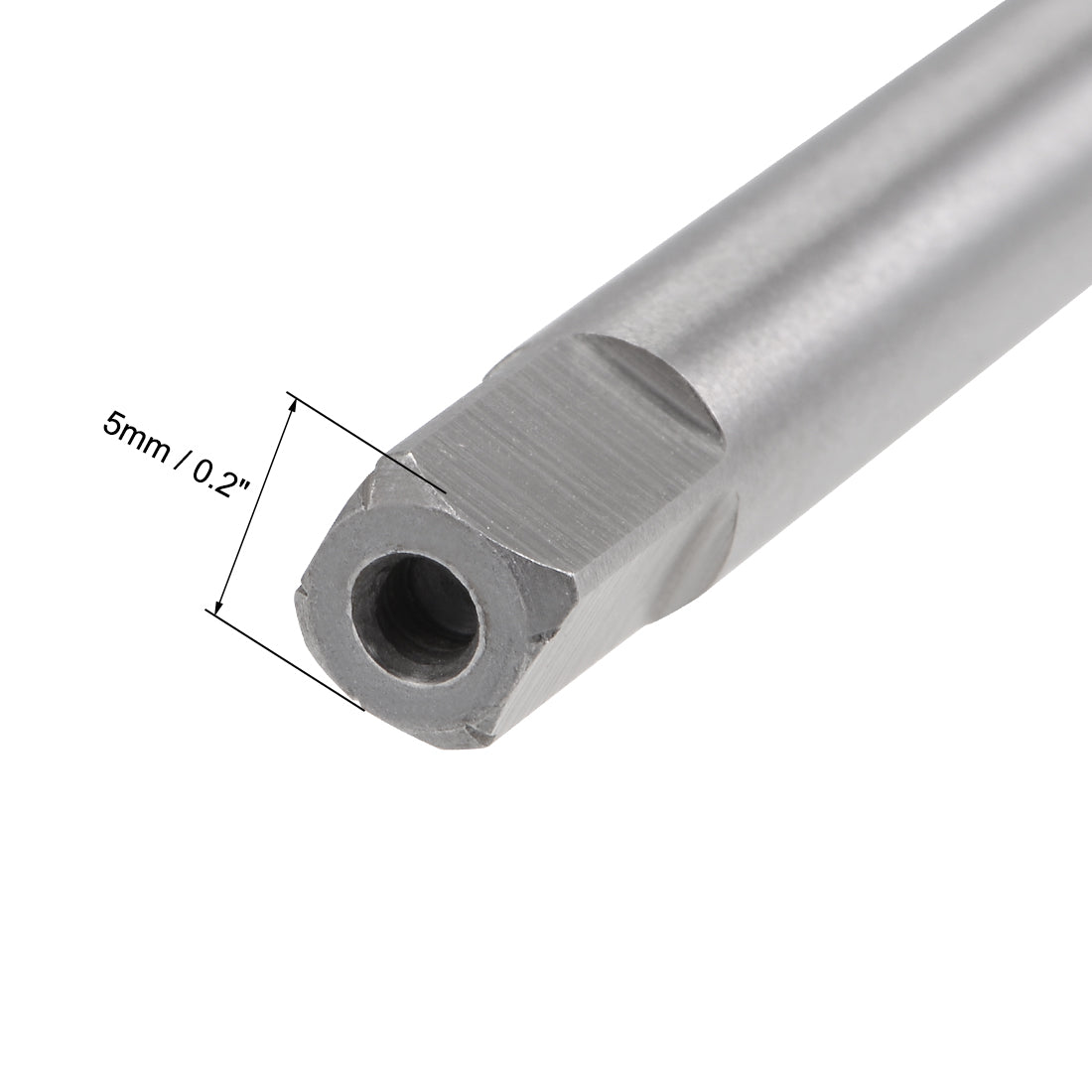 uxcell Uxcell Machine Tap UNC Thread Pitch 2B 3 Flutes High Speed Steel