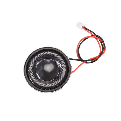 uxcell Uxcell 2W 8 Ohm Micro Internal Speaker Magnet Loudspeaker 28mm Dia with Pin Wire