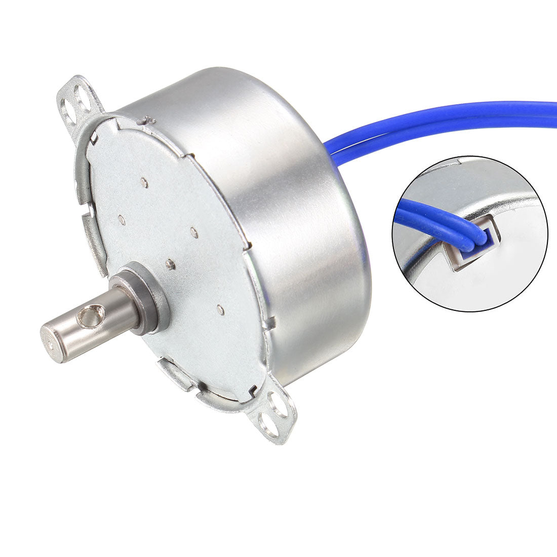 Uxcell Uxcell Metal Gear Electric Synchronous Motor AC 100-127V 1.3-1.5RPM 50-60Hz CCW/CW 4W
