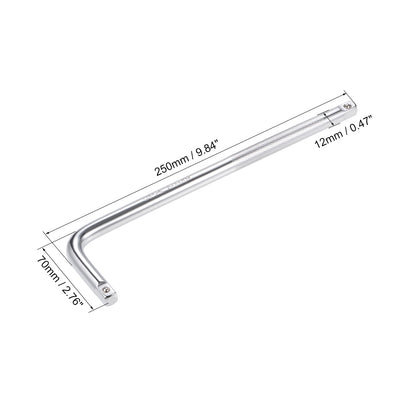 Harfington Uxcell Drive Socket Breaker L Shape Extension Bar Wrench, CR-V