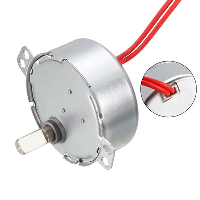Harfington Uxcell Synchronous Turntable Motor AC 12V CCW/CW 4W for Microwave Oven