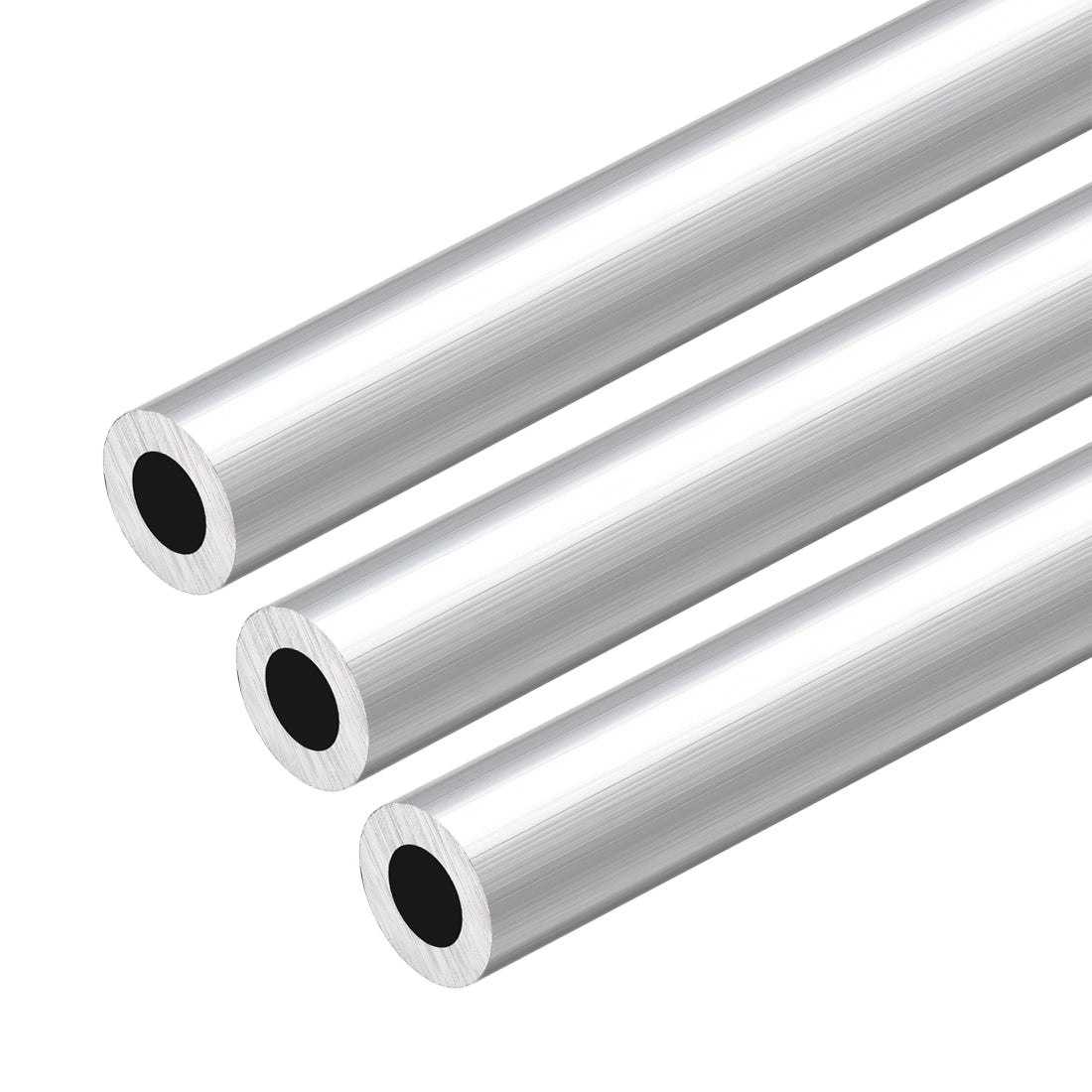 uxcell Uxcell 6063 Aluminum Round Tube Straight Pipes Tubing