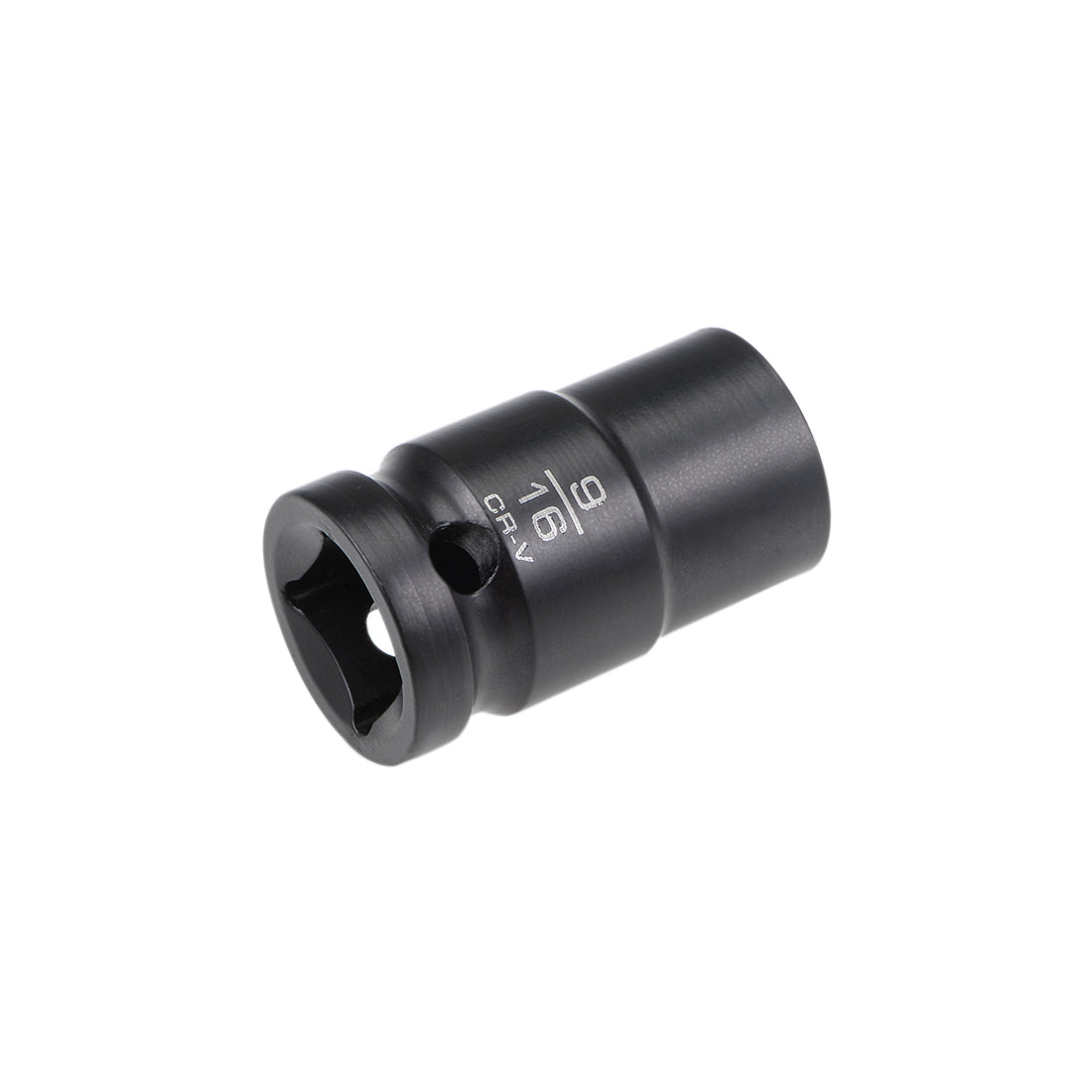 uxcell Uxcell 6-Point Impact Socket, CR-V Steel, Shallow SAE Sizes