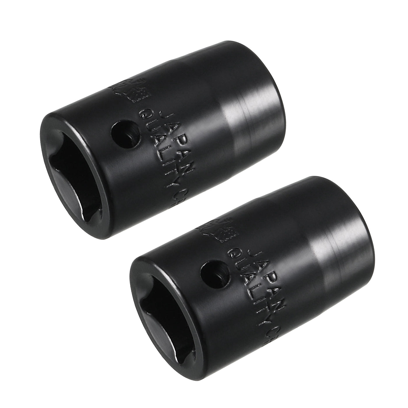 uxcell Uxcell 6-Point Impact Socket, CR-V Steel, Shallow SAE Size