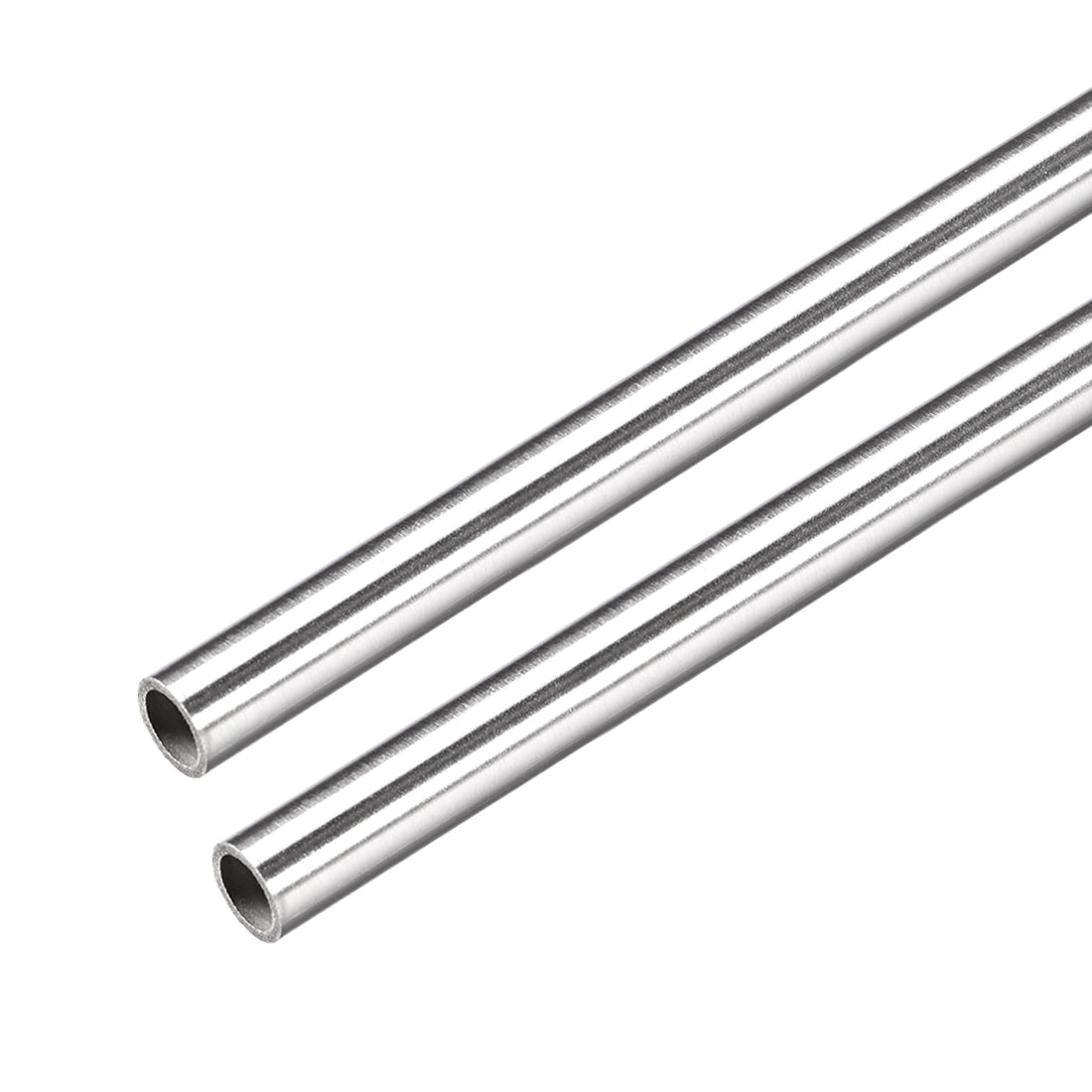 uxcell Uxcell 2Pcs 304 Stainless Steel Capillary Tube 7mm ID 8mm OD 300mm Long 0.5mm Wall