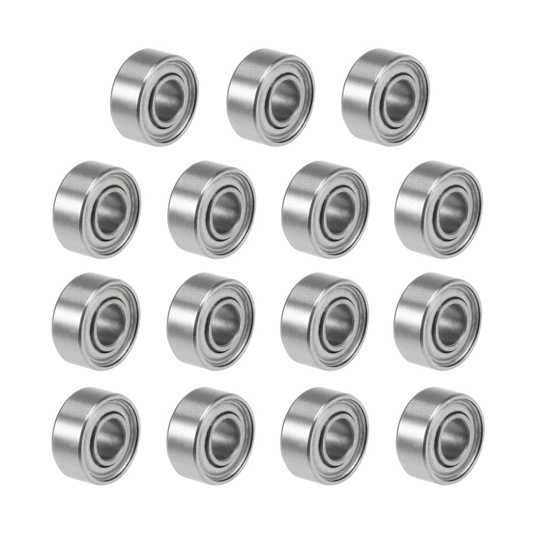 Uxcell 683ZZ Deep Groove Ball Bearings Z2 3x7x3mm Double Shielded ...
