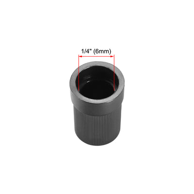 Harfington Uxcell 20Pcs 6mm Shaft Hole Knob for Speaker Effect Pedal Amplifier Potentiometer Knob 10x14mm